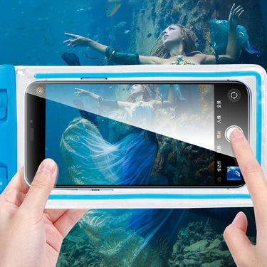 Universal Waterproof Phone Pouch for Outdoor Use - InspiredGrabs.com